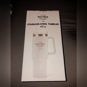 New Hard Rock Tulsa 40oz Tumbler Cup Handle